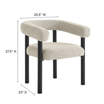 Nautica 5-Piece Round Outdoor Patio Aluminum Dining Table and Chairs Set