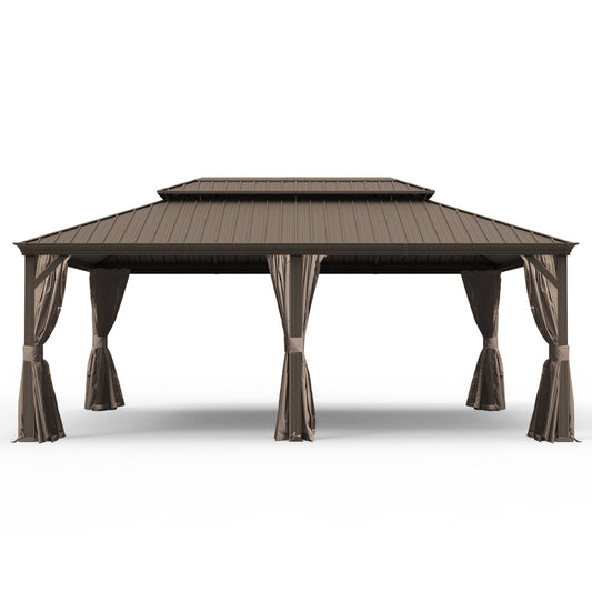 14' X 20' Hardtop Gazebo with Upgraded Features